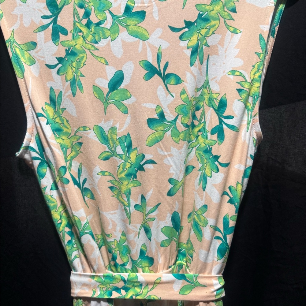 C. Wonder Leaf Print Jumpsuit
